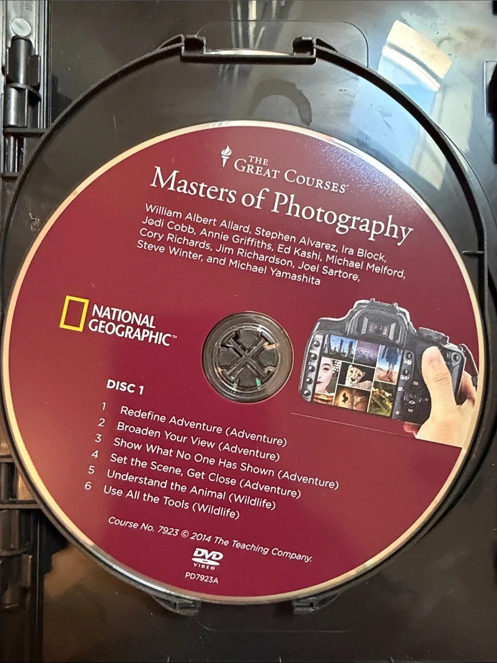 National Geographic Great Courses Photography  DVDs and books